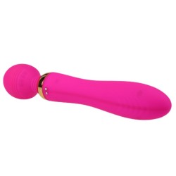 Magnetic Charging Double Head Wavy Vibrator