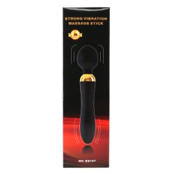 Magnetic Charging Double Head Wavy Vibrator