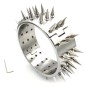 Heavy Neck Collar With 45 Spikes