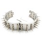 Heavy Neck Collar With 45 Spikes