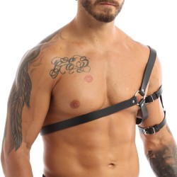 One-shoulder Strap Body Chest Half Harness Belt