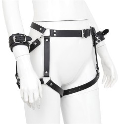 Leg Harness With Handcuffs