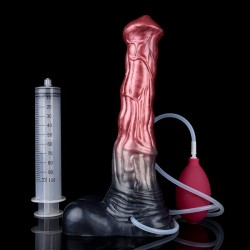 Squirting Fake Horse Realistic Animal Dildo - J