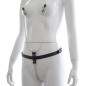 Chain T-back With Nipple Clamp