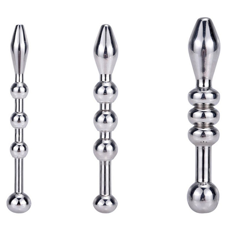 Solid Beads Urethral Sounds Penis Plug