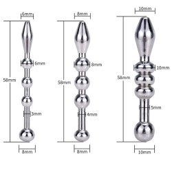 Solid Beads Urethral Sounds Penis Plug