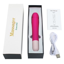 Merry Silicone Vibration Dildo