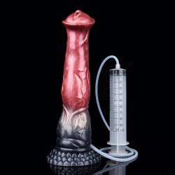 Squirting Fake Horse Realistic Animal Dildo - C