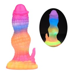 Luminous Silicone Dildo - 24