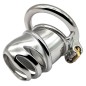 Detained Stainless Steel Chastity Cage