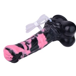 Squirting Simulated Horses Silicone Dildo - U