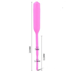 Silicone Vibrator Urethral Sounds Penis Plug