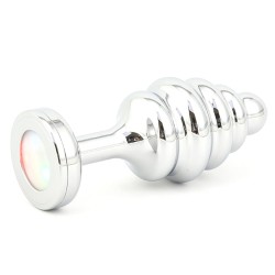 Thread Butt Plug With Colorful Light