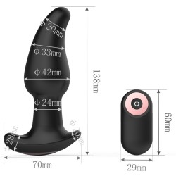 Rotation Prostate Massager with 10 Vibration