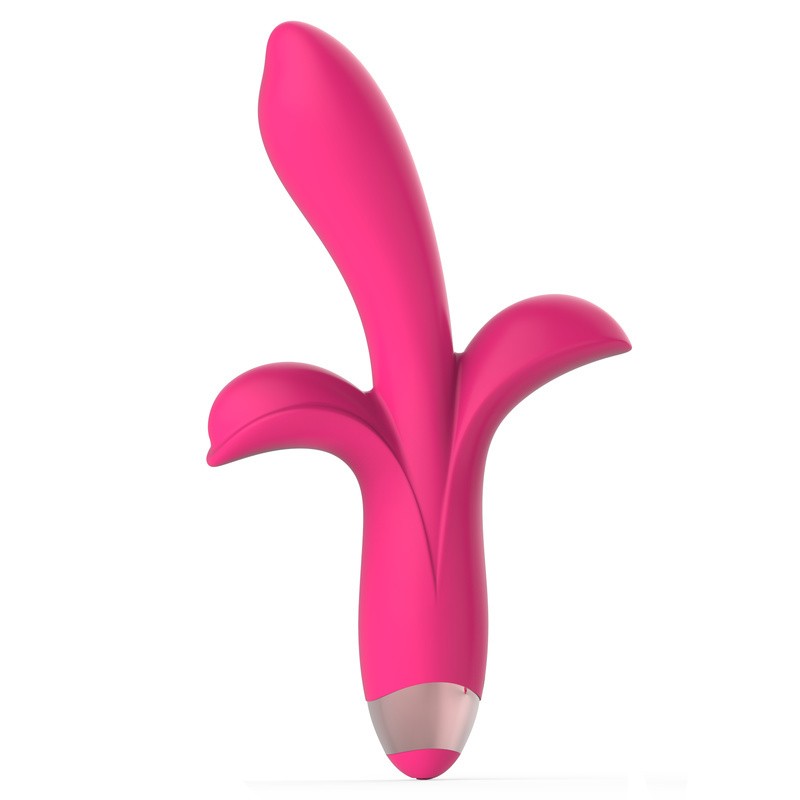 Triple Pleasure Silicone Vibrator