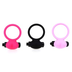 Heart Silicone Vibration Cock Ring