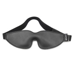 Real Leather Thicken Blindfold