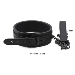 Tape Edge Senior Bondage Collar