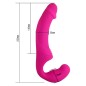 Double Rider Strapless Strap - on Vibrator