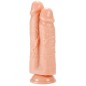 Double Penetrator Suction Cup Dildo 10 Inch