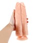 Double Penetrator Suction Cup Dildo 11 Inch