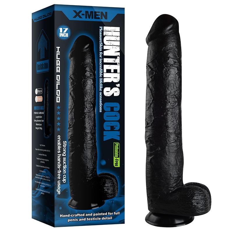 Hunter's Huge Cock - 17 Inch