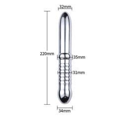 3 In 1 Anal Toy With Tickler &amp; Whip