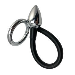 Bendable Butt Plug With Cock Ring