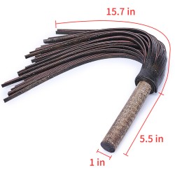 Wooden Round Handle Flogger