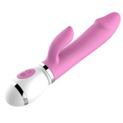 12 Frequency Vibration &amp; Rotation Rabbit Vibrator