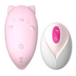 Cat Heating Strap-on Vibrator