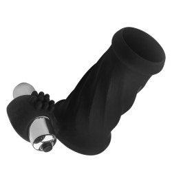 Silicone Vibration Penis Sleeve