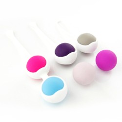 Exchangeable Silicone Kegal Balls Kit - 6 Pcs