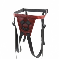 PU Strap On Harness