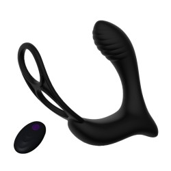 Prostate Vibrator With C &amp; B Ring