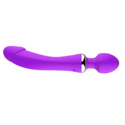 Double Penetration Heating Vibrator