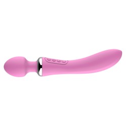 Double Head Heating Wand Vibrator