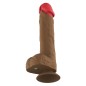 Rotation Wireless Realistic Dildo - 8.9"