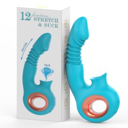 Snail Thrusting &amp; Sucking Vibrator