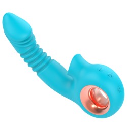 Snail Thrusting &amp; Sucking Vibrator