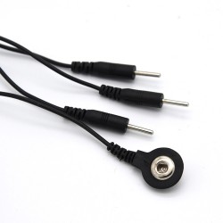 Lead Wires With 1 Snap 3 Pin