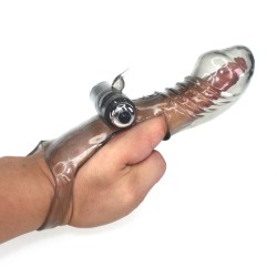 g spot penis vibrating finger glove