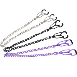 Nipple Clamps with Removable Chain