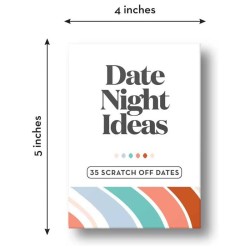 Date Night Ideas Scratch Cards