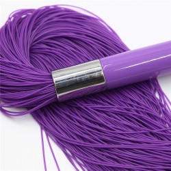 Metal Handle With Silicone Tassel Whip