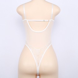 New Style Bowknot Strappy Lace One-piece Lingerie