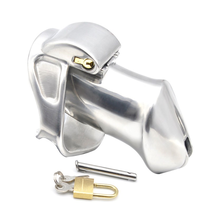 Built-in lock Chastity Cock Cage - Short