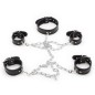 Wrist And Ankle Cuffs With Neck Collar