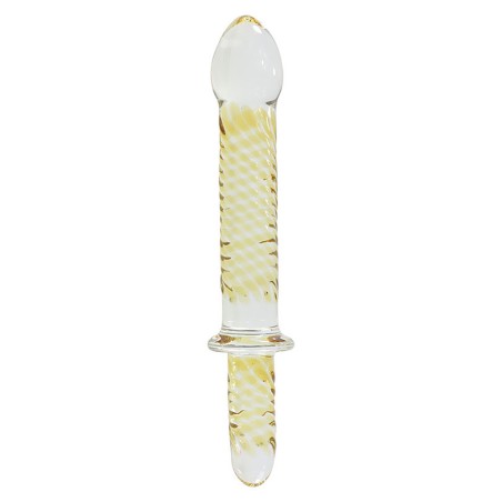 Golden Armor Glass Anal Toy