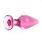 Pink Glass Butt Plug